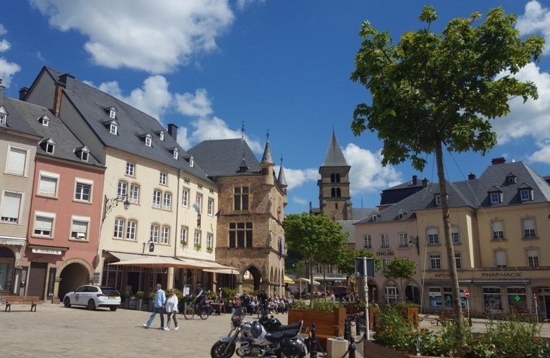 Altstadt und See von Echternach